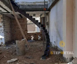 ساخت و نصب پله دوبلکس اکسپوز| استپ متال